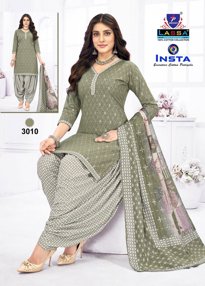 Insta Vol 3 By Lassa Dress Material Cotton Printed Dress Material Wholesale Price In Surat
